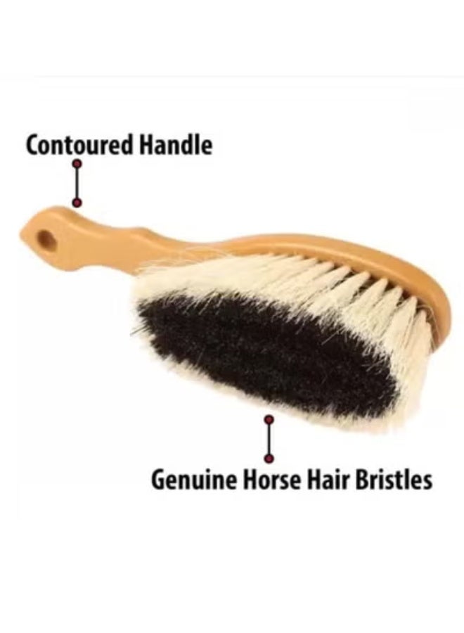 Hand Broom Cleaning Brushes-Soft Bristles Dusting Brush for Cleaning Car/Bed/Couch/Draft/Garden/Furniture/Clothes,Wooden Handle - Image 4