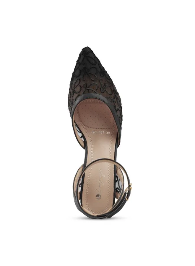 Language Black Women's Taurus Ankle Strap for Women | Best Price UAE