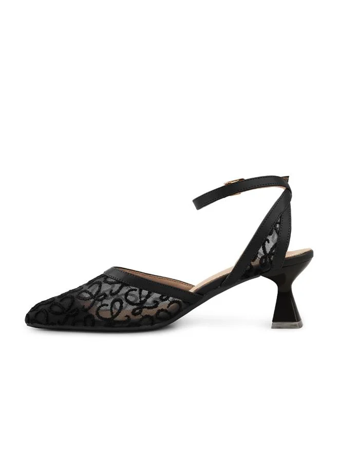 Language Black Women's Taurus Ankle Strap for Women | Best Price UAE