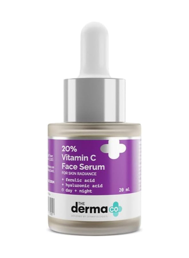 THE derma Co سيروم فيتامين سي 20% من ديرما كو لإشراقة البشرة - Image 1
