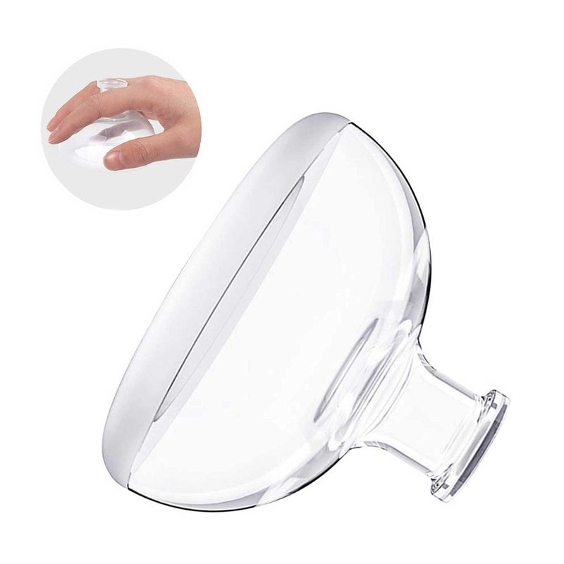 Fanwer Fanwer Palm Chest Percussion Cup Chest Physical Therapy AidsCPT Mucus Removal Device Helps to Break up Mucus by Percussion and Postural Drainage Professional Palm Sputum Remover