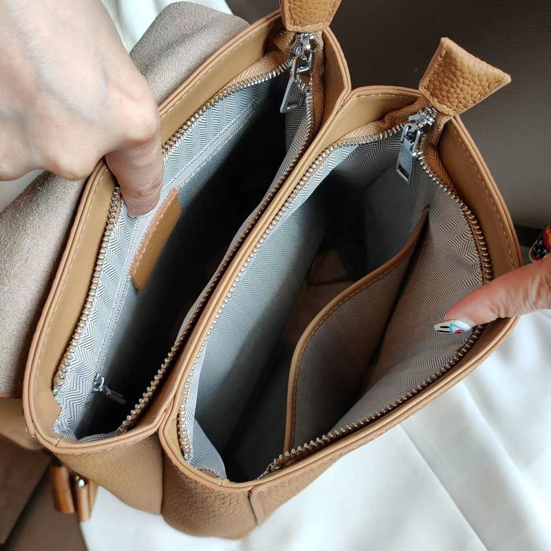 Backpack Ins Versatile Simple Korean Style Fashion High-End Backpack Preppy Style School Bag Women'S Backpack - Image 5