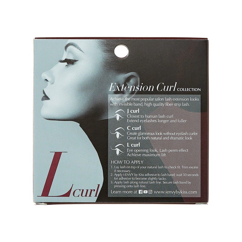 i.Envy i-Envy 3 Pairs False Eyelashes L Curl Natural Lashes Salon Lash Extension Effect - Image 4