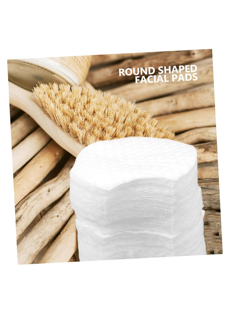 SOLARAE Pearl Pattern Makeup Remover Cotton, 600 Pcs Eye Makeup Pads, Lint Free Makeup Pads, Make up Wipes Skin-friendly Makeup Pads, To Disassemble Miss Makeup Remover Wipes Non-woven Fabric - Image 3