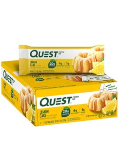 QUEST NUTRITION Quest Nutrition Lemon Cake Protein Bars 12 count  - Image 1