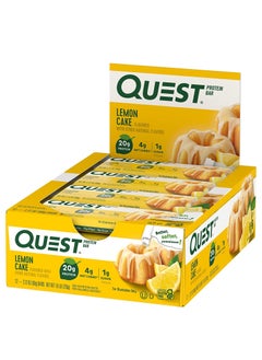 QUEST NUTRITION Quest Nutrition Lemon Cake Protein Bars 12 count  - Image 2
