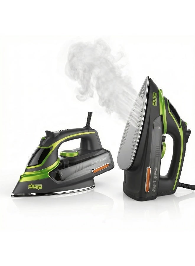 DSP Steam Iron kd1004 - 2000W , 420ML With powerful steam technology easy and quick process - Image 1