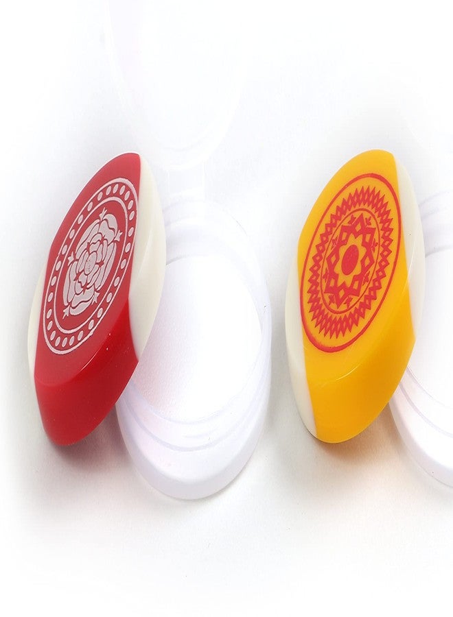 WMX KD Carrom Board Striker Indoor Game Striker Accessories Set of 2 Used in National & International Carrom Tournament (Original Ball) - Image 3