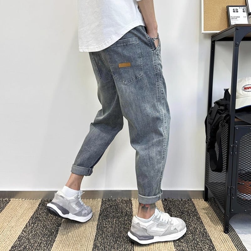 Unisex Casual Daily Denim Jeans - Image 1