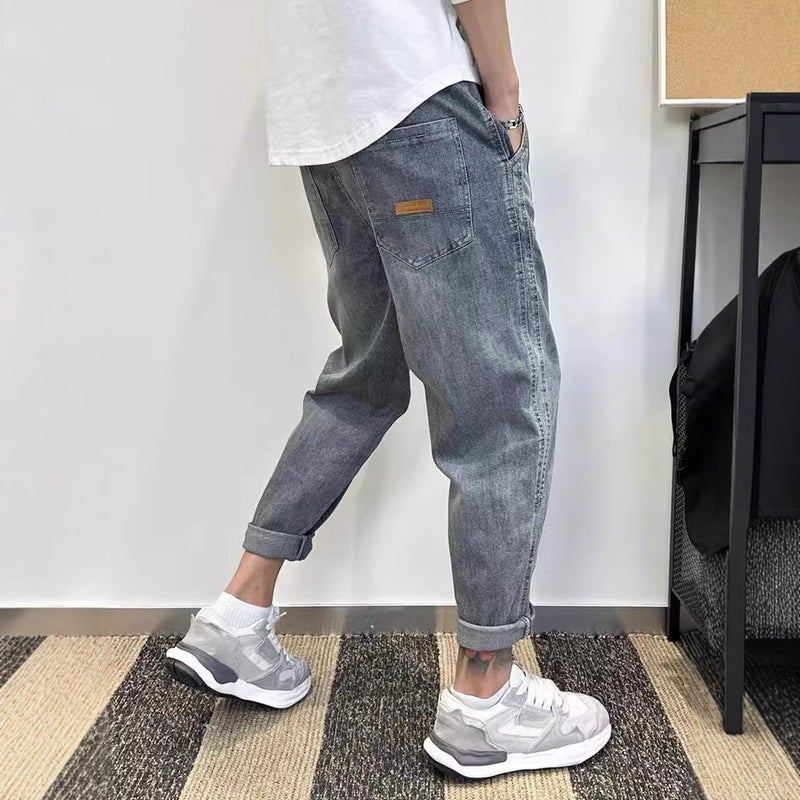 Unisex Casual Daily Denim Jeans - Image 4