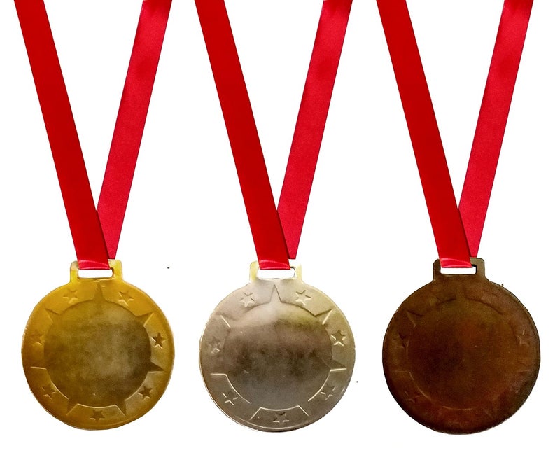Be Win Round MS Medal with Indian Tag -Set of 3 - Image 2