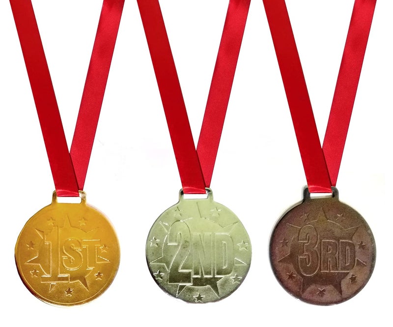 Be Win Round MS Medal with Indian Tag -Set of 3 - Image 1