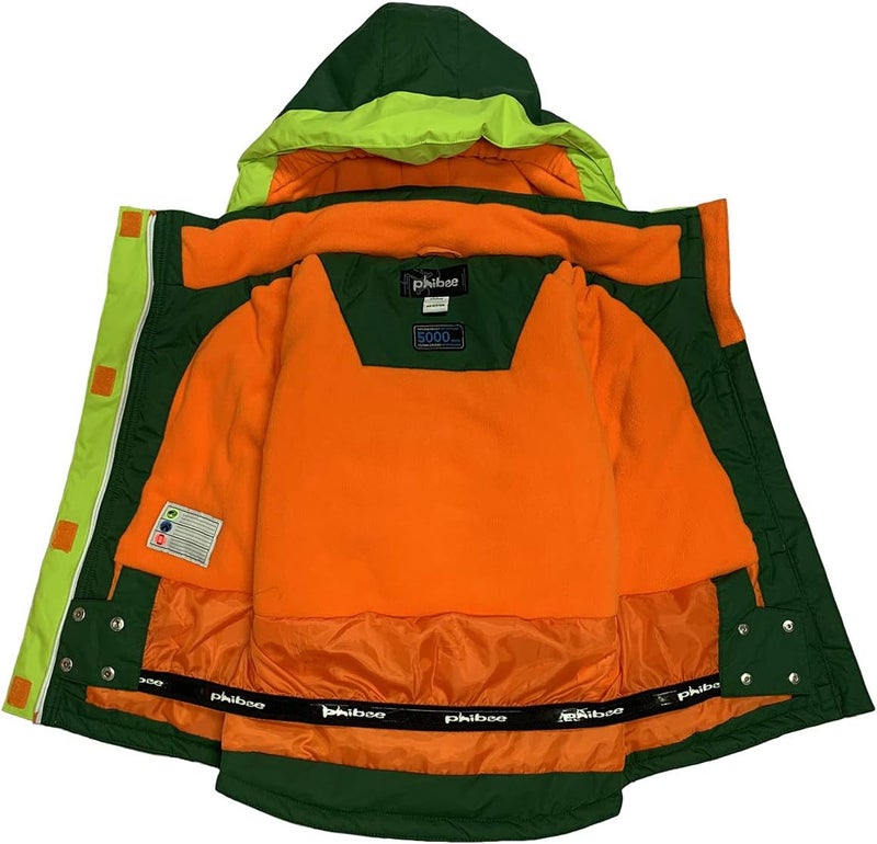 PHIBEE Store Big Boys' Waterproof Breathable Outdoor Warm Snowboard Ski Jacket - Image 2