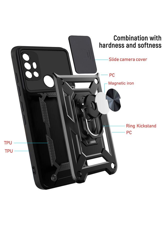 S-TOP Case For Motorola Moto G30 Sliding Camera Cover Design TPU+PC Protective Case - Image 3