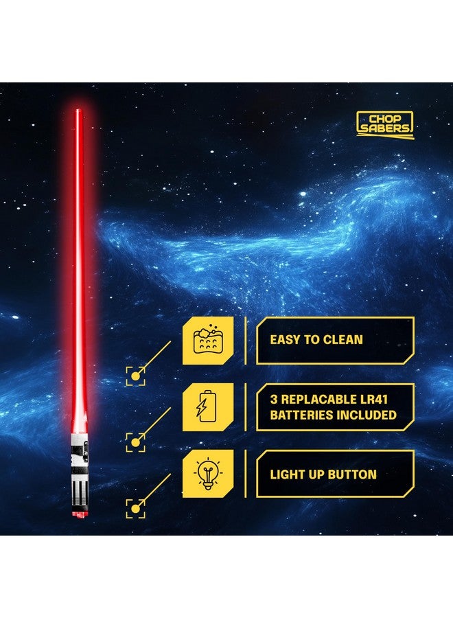ChopSabers LightSaber Chopsticks Light Up Saber Led (1 Pair, Red) - Image 5
