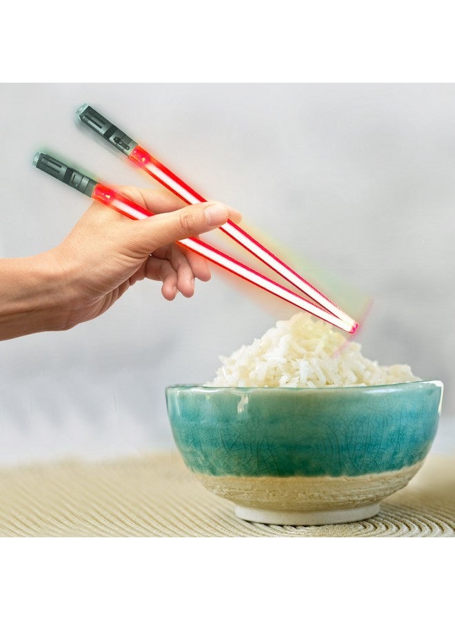 ChopSabers LightSaber Chopsticks Light Up Saber Led (1 Pair, Red) - Image 3