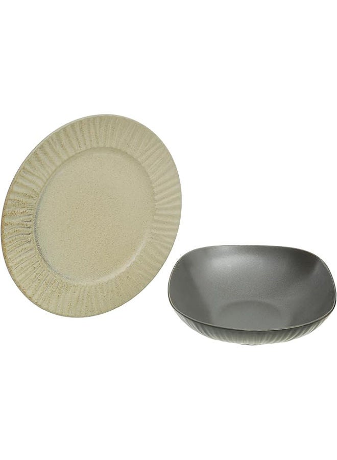 Obelisk Gourmet Dinner Set 46 Pieces