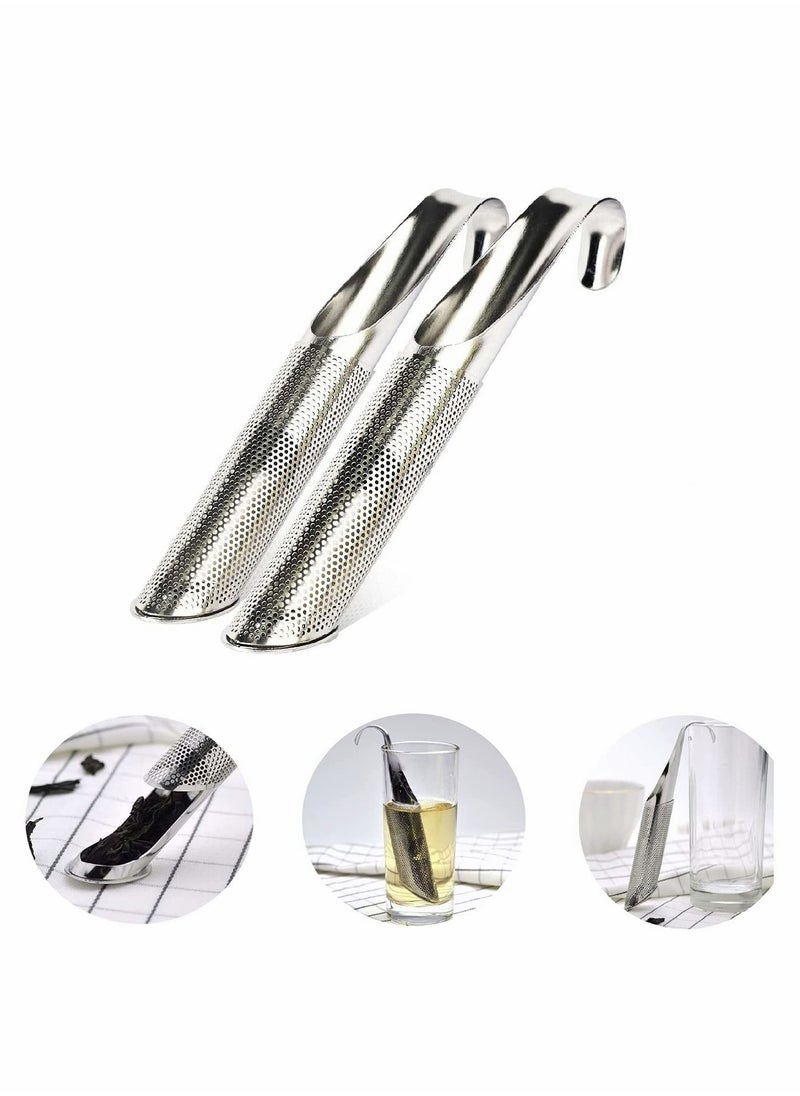 Y&D ELECDON Tea Strainers for Fine Loose Tea, Stainless Steel Diffuser, Long-Handle Filter, Premium Infuser Strainer Rose, Coffee, Spices  - Image 2