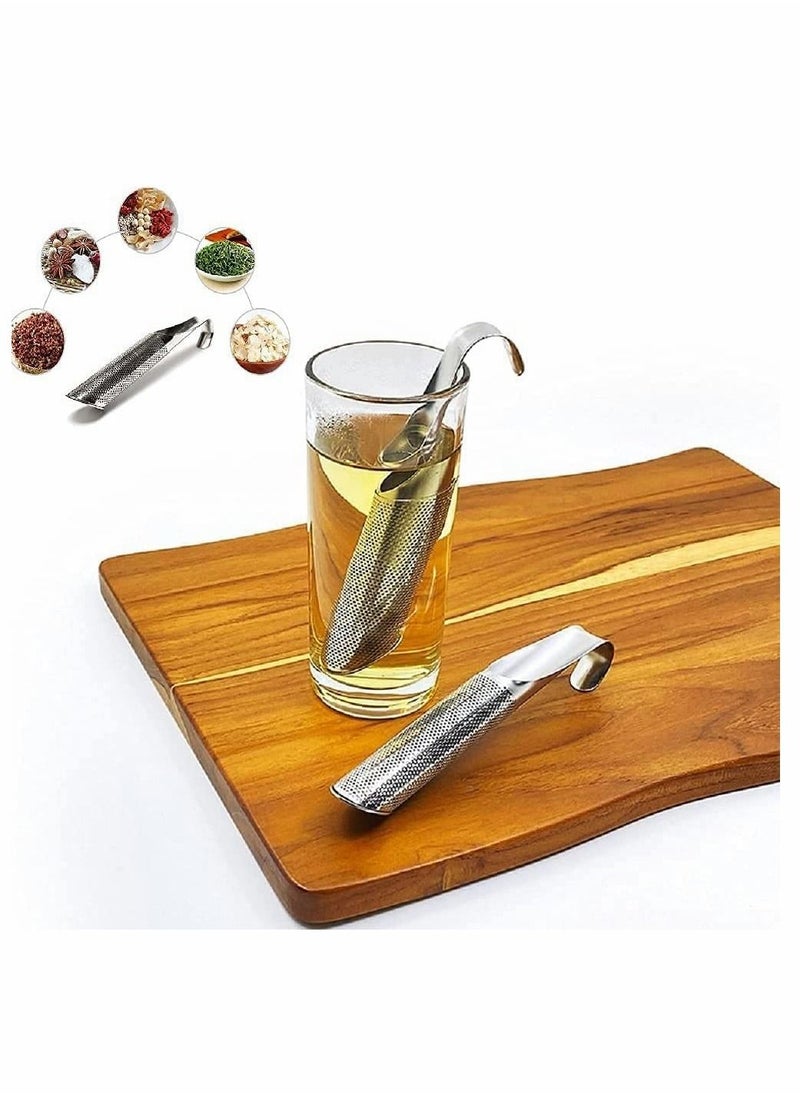 Y&D ELECDON Tea Strainers for Fine Loose Tea, Stainless Steel Diffuser, Long-Handle Filter, Premium Infuser Strainer Rose, Coffee, Spices  - Image 3
