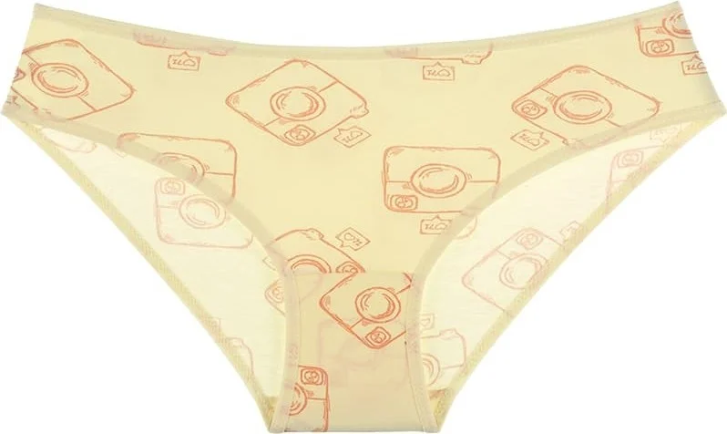 Donella 10-Piece Colorful Printed Girls' Panties - 51987
