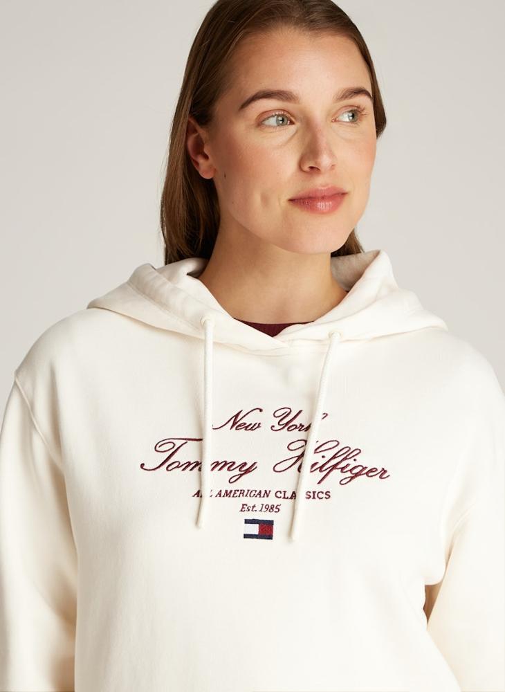 TOMMY HILFIGER Graphic Drawstring Hoodie  - Image 3