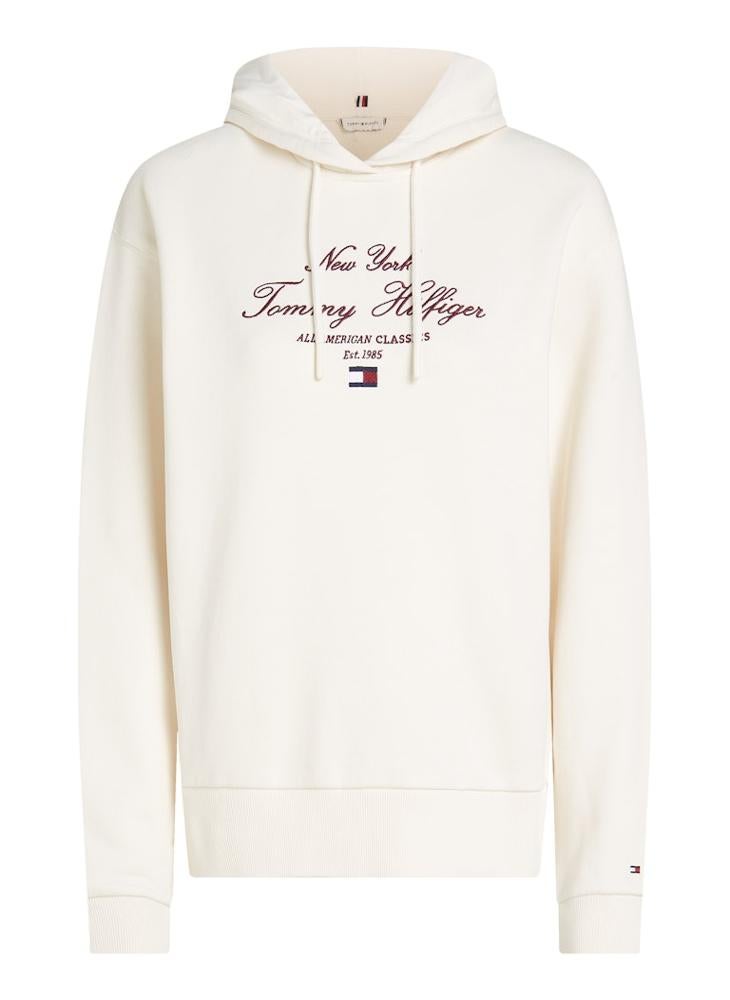 TOMMY HILFIGER Graphic Drawstring Hoodie  - Image 5