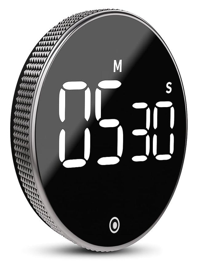 BKK Digital Kitchen Timer with Strong Magnetic Back, LED Display Countdown & Count Up Timer, Rotary Dial Control, Cooking Timer for Kitchen, Study, Workout, Yoga, Homework & Office Use - Image 1