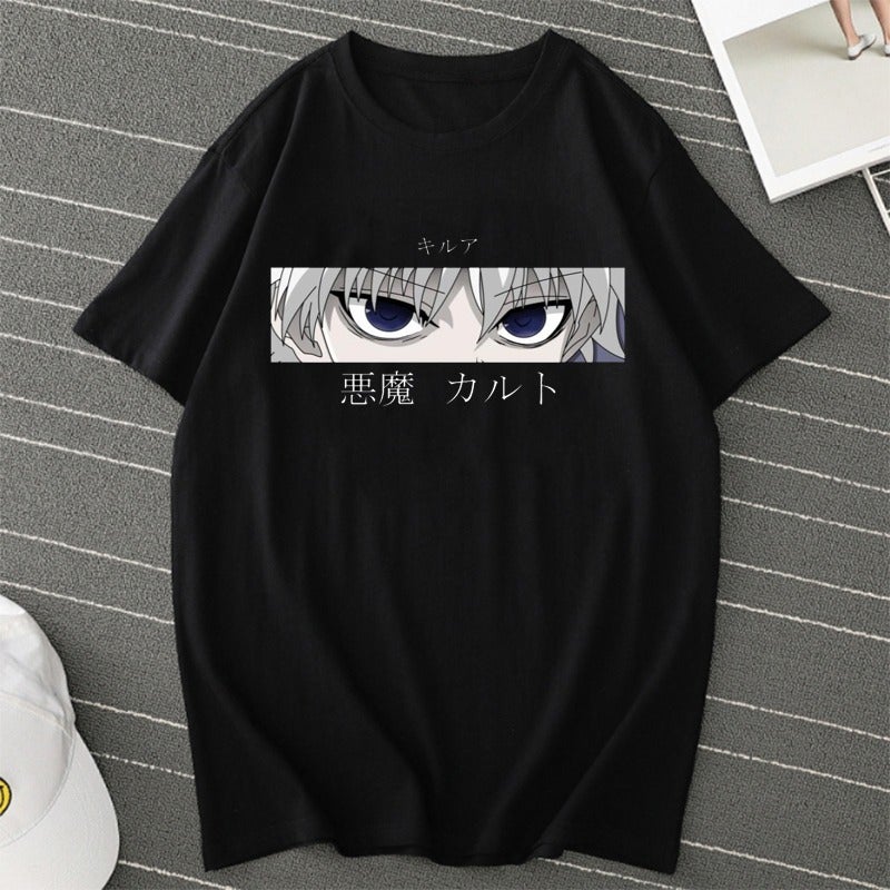 Hunter X Hunter Cartoon T-Shirt Men'S And Women'S Printed Pattern Women'S T-Shirt Short Sleeve Top - Image 2