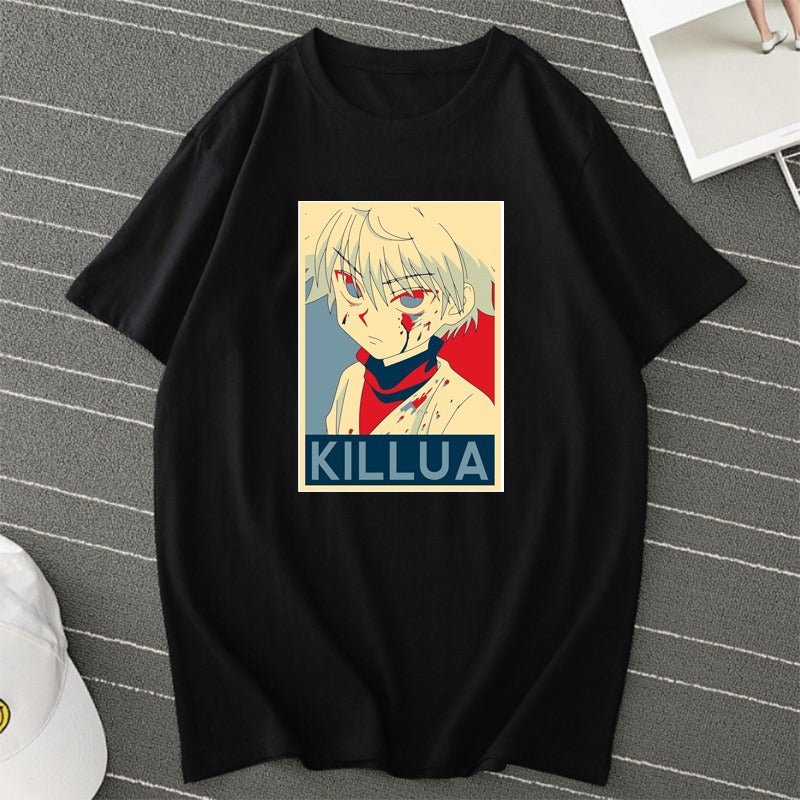 Hunter X Hunter Cartoon T-Shirt Men'S And Women'S Printed Pattern Women'S T-Shirt Short Sleeve Top - Image 5