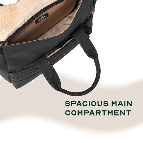 THE ASSEMBLY Assembly 15.6 inch Laptop Messenger Bag for Men & Women, Water-Resistant Polyester & Lightweight Shoulder Bag with Padded Compartments & Multiple Pockets. - Image 4