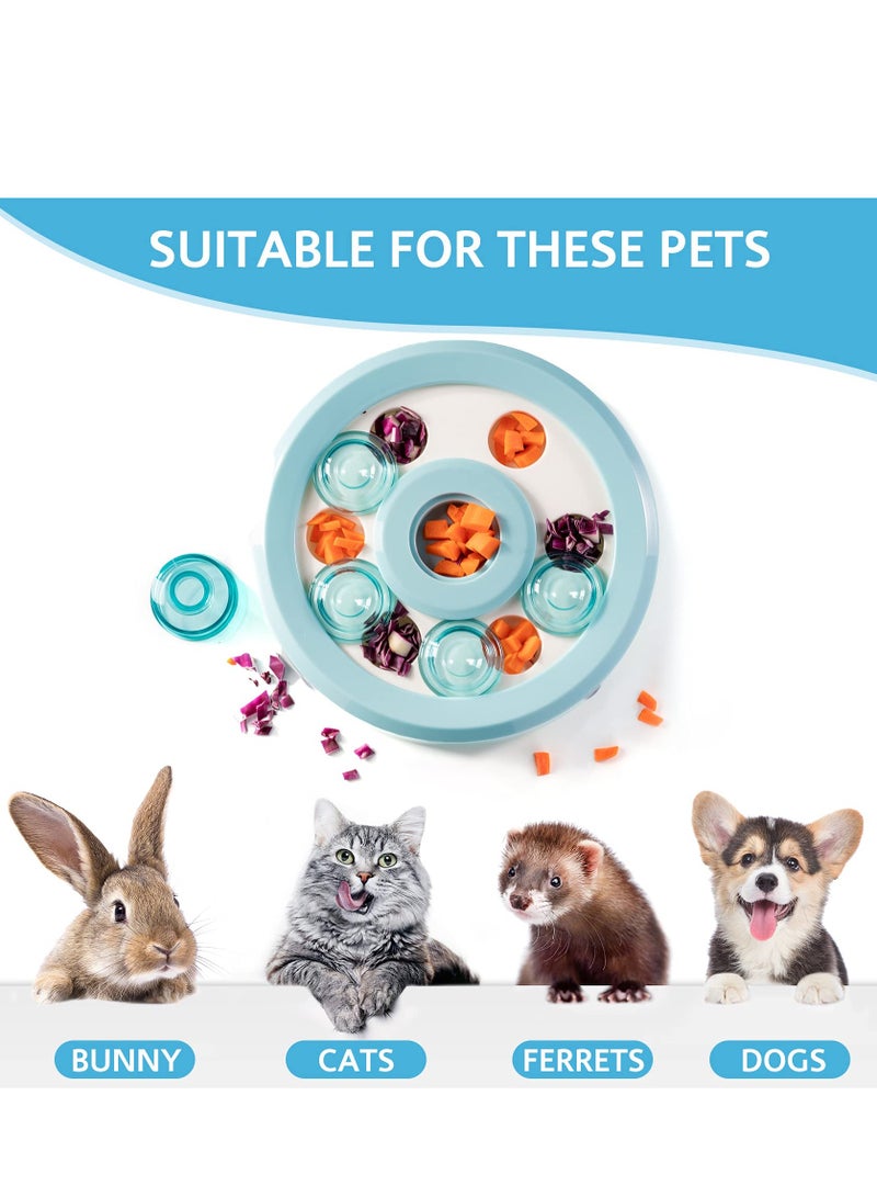 SYOSI ألعاب ألغاز الكلاب من SYOSI ألغاز مكافآت الكلاب ألغاز الكلاب وحدة تغذية تفاعلية للحيوانات الأليفة ألعاب الأرانب ألعاب ترفيه الكلاب ألغاز توزيع الطعام وحدة تغذية بطيئة لتدريب الذكاء تخفيف الملل - Image 5