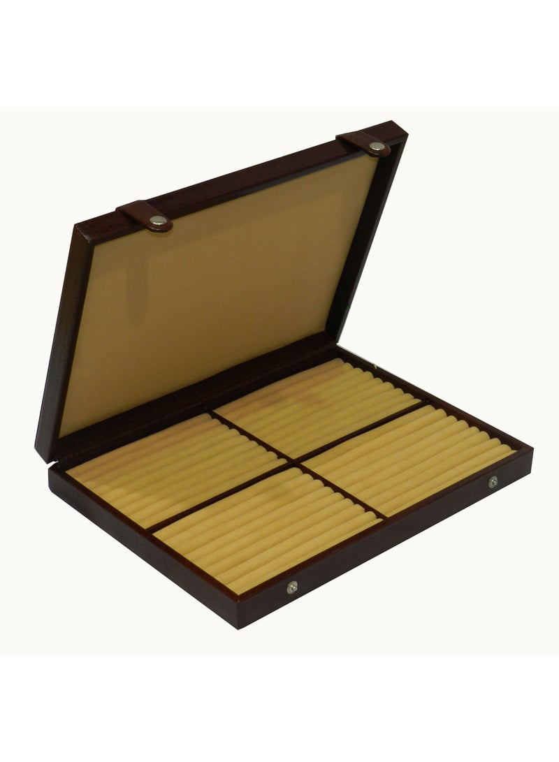 LAVERI LEATHER Laveri Ring Storage Display Box with Ring Holder Showcase for Store Display, Jewelry Show & Home ~ Jewelry Tray Organizer - Image 4