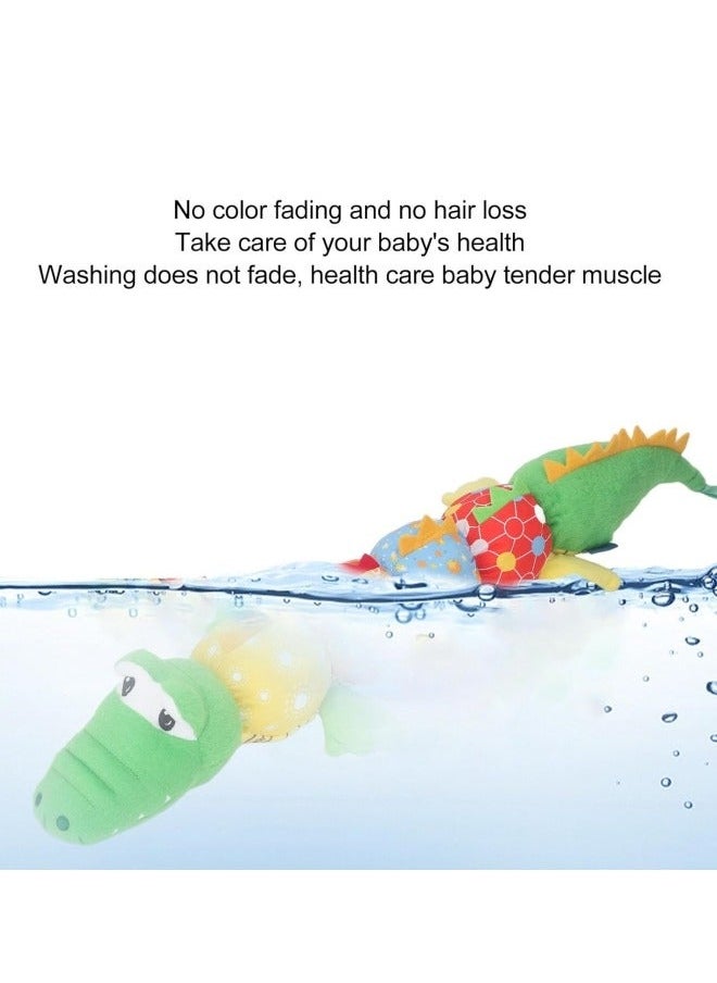 Baby Toys Musical Crocodilian Infant Toys Stuffed Animal Toys with Ruler Design and Ring Bell for Boys Girls 0-12 Months  - Image 5