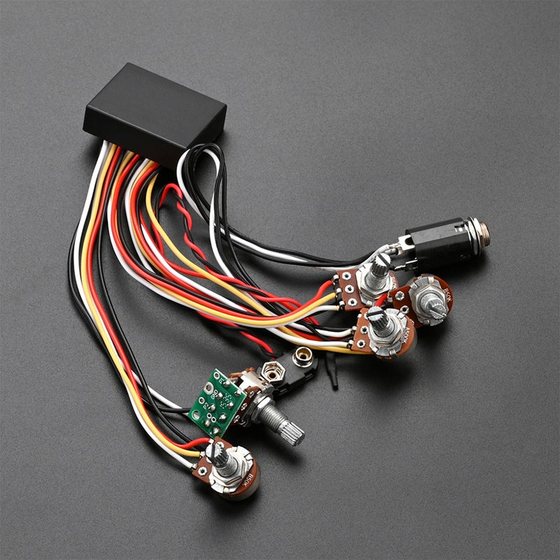 Practical Bass Preamp Wiring Circuit Bass Wiring Circuit Bass Parts - Image 4