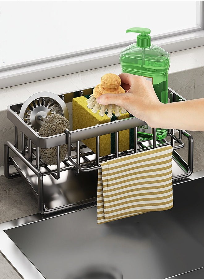 Kitchen Rag Sponge Wire Ball Sink Cover Dishwashing Liquid Organiser Drainage Rack - pzsku/ZF6069F284F0749B29AD2Z/45/_/1734318918/bc464f44-8c80-477c-aba5-edc5fbd5e4b2