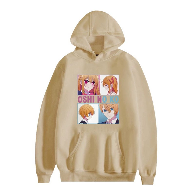 2023 New Oshi No Ko My Children Series Printed Fashion Couple Hooded Vests - Image 1