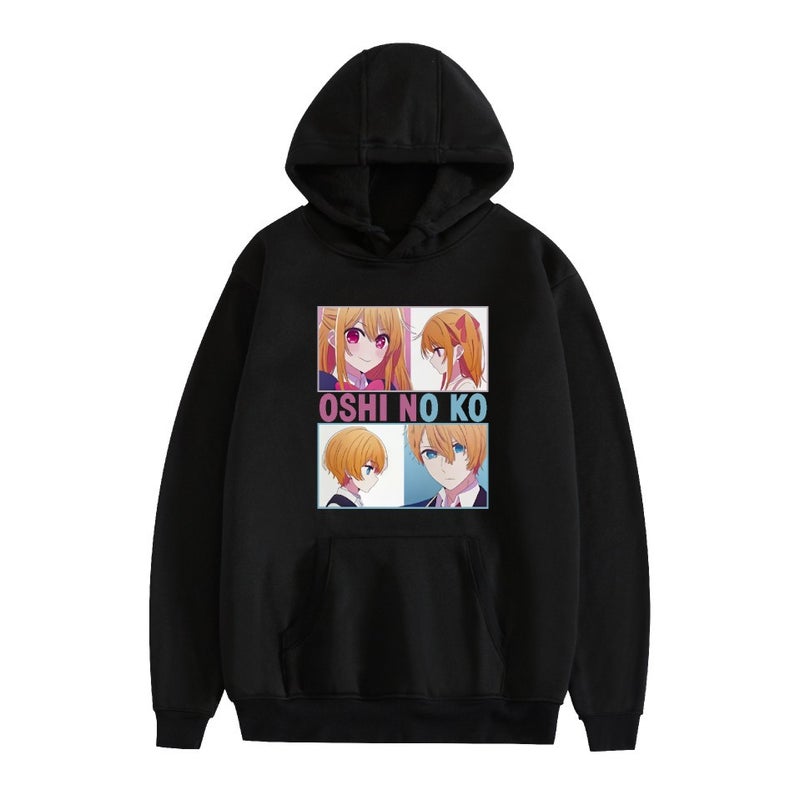 2023 New Oshi No Ko My Children Series Printed Fashion Couple Hooded Vests - Image 2
