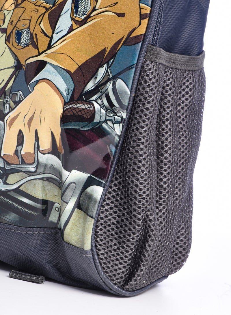 Attack on Titan School Bag Backpack with Lunch Bag and Pencil Case "16 - Image 4