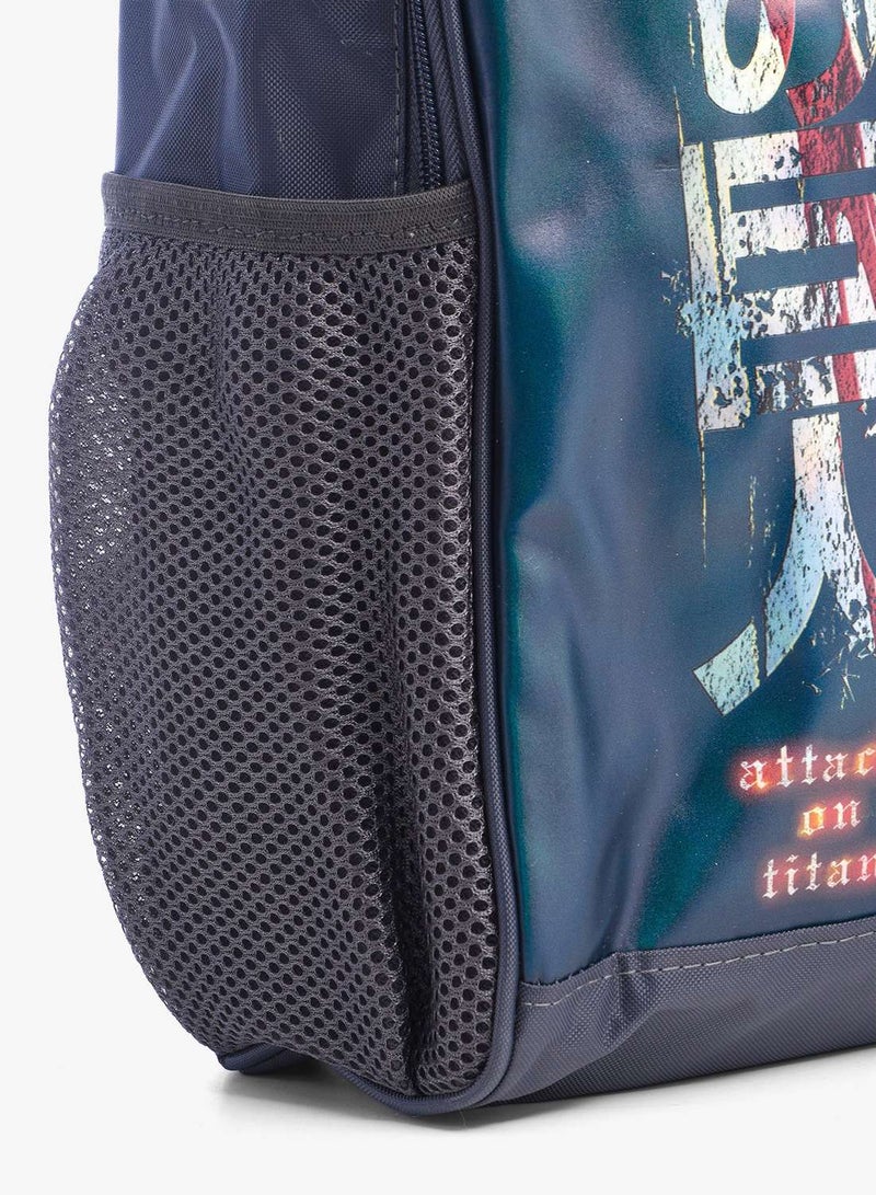 Attack on Titan School Bag Backpack with Lunch Bag and Pencil Case "16 - Image 5