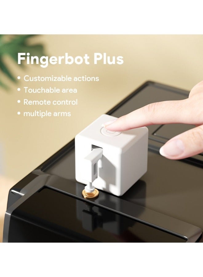 TUYA Smart Fingerbot Tuya Bluetooth Switch Button Pusher Bluetooth Smart Switch Works with Tuya Smart Life App，white - Image 4