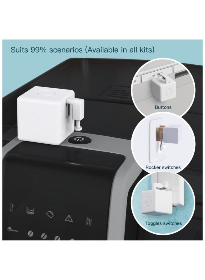 TUYA Smart Fingerbot Tuya Bluetooth Switch Button Pusher Bluetooth Smart Switch Works with Tuya Smart Life App，white - Image 3