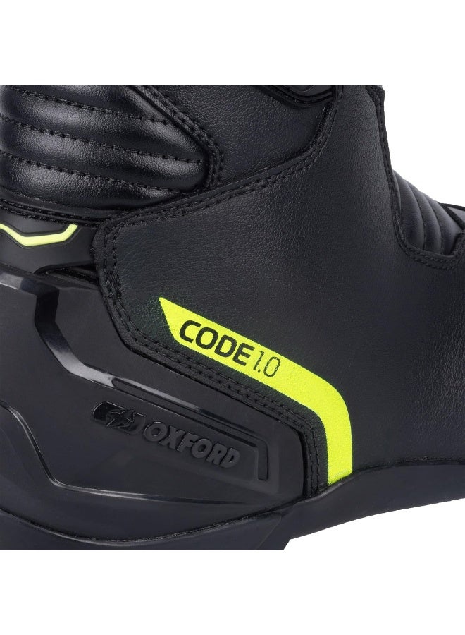 Oxford Code 1.0 Mid Dry2dry Motorcycle Boots - Image 2