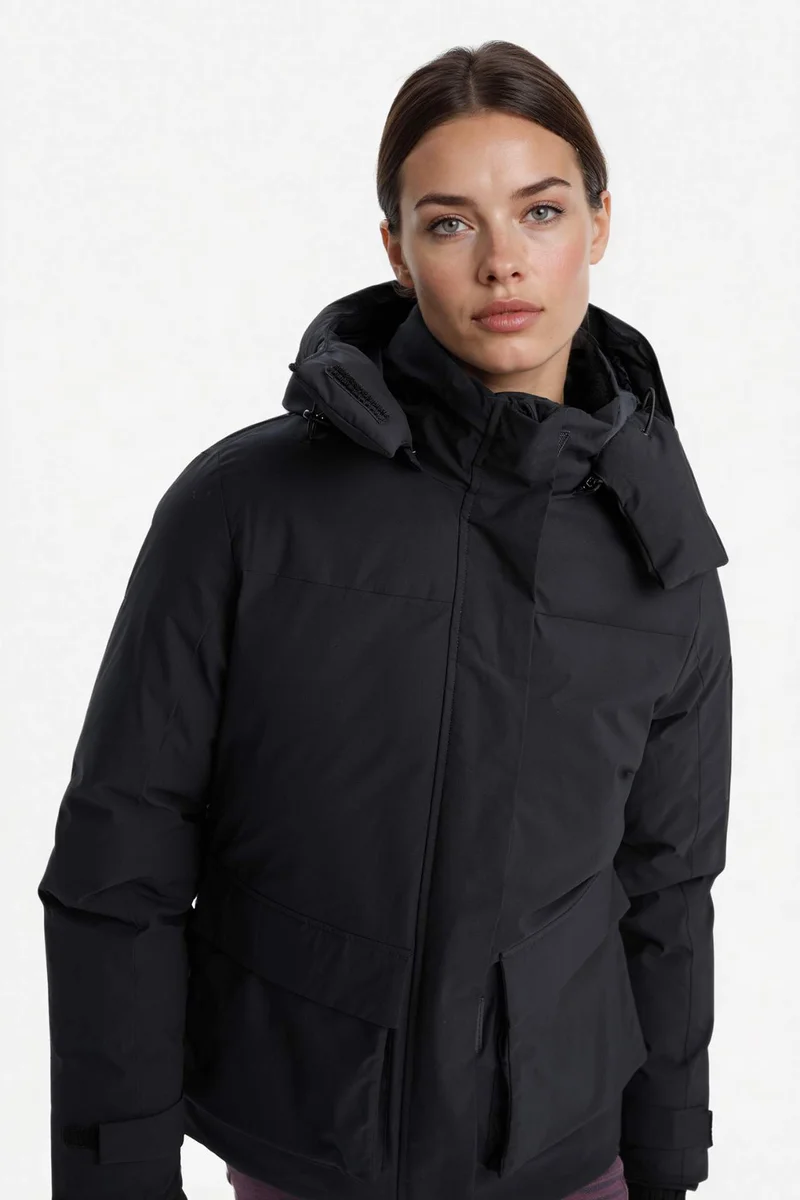ديفاكتو DeFactoFit Waterproof Fit Hooded Zippered Winter Jacket
