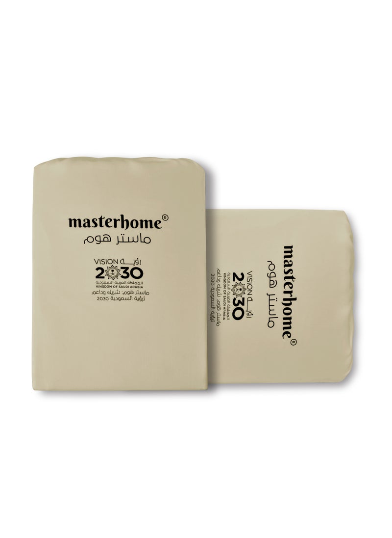 Single 100% Rayon Of Bamboo Cooling Fitted Sheet, Fitted Sheet With Elastic 120x200+30 cm, Breathable Silky Soft, Single Size 2 Pieces - pzsku/ZF60745985445ED6A5DBEZ/45/_/1723447744/c93336d1-b322-4287-aa63-a152ab3bfc94