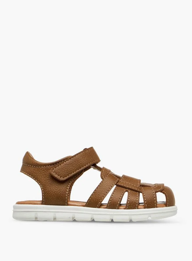 JUNIORS Fisherman Sandals With Hook And Loop Closure