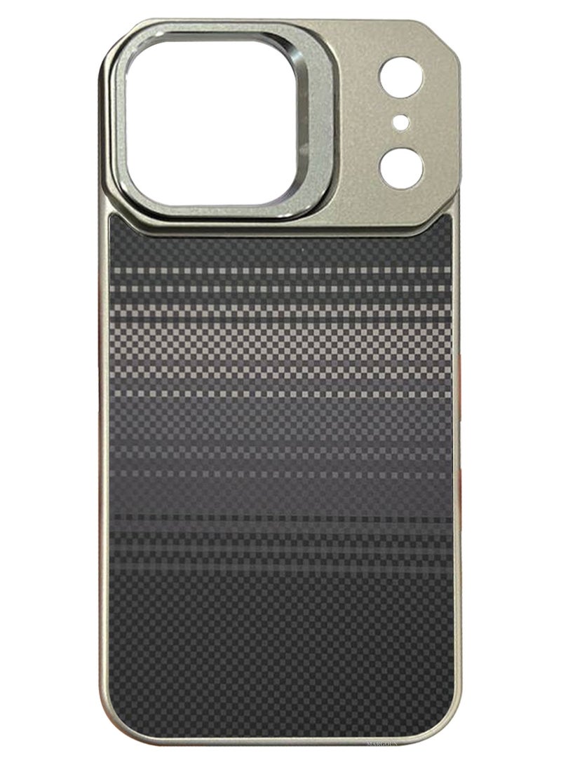 CATANES 2 Packs Magnetic MagSafe Case Cover for Apple iPhone 17 Pro - Ultra Slim Strong Protection Cover - Screen and Camera Guard - with Privacy Screen Protector - Graphite Gradient Stripe Colour - Image 2