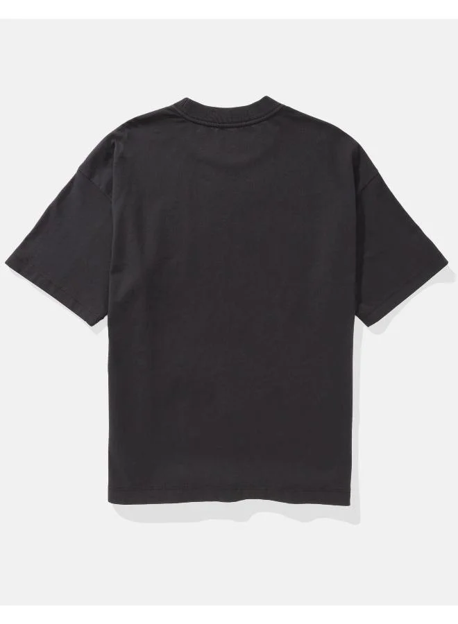 American Eagle Oversized Elevated Logo Graphic T-Shirt