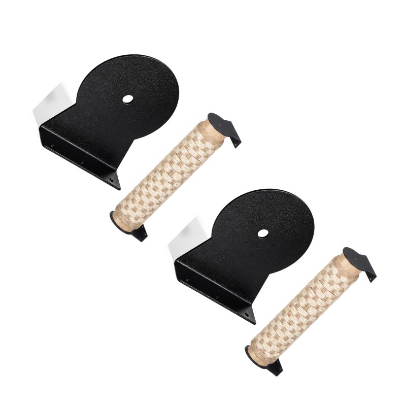 2pcs Cat Climbing Pole Bracket Cat Shelves Wall Mounted Kitten Scratcher Wall Steps Bracket Kitten Tower Accessories - Image 3