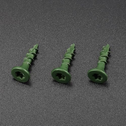RoyceMart 100 Pack #8 x 5/8" Deck Screws Wood Screws with Star/Torx Drive, Rust Resistant Epoxy Coated, Heavy Duty Structural Wood Screws with Quick Self Tapping Point, Torx Bit Included - Image 4