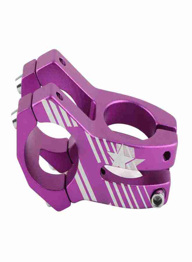 WAKE 31.8mm Durable Mountain Road Bike Handlebar Stems Aluminum Alloy Bicycle Bar Stem Purple - Image 2